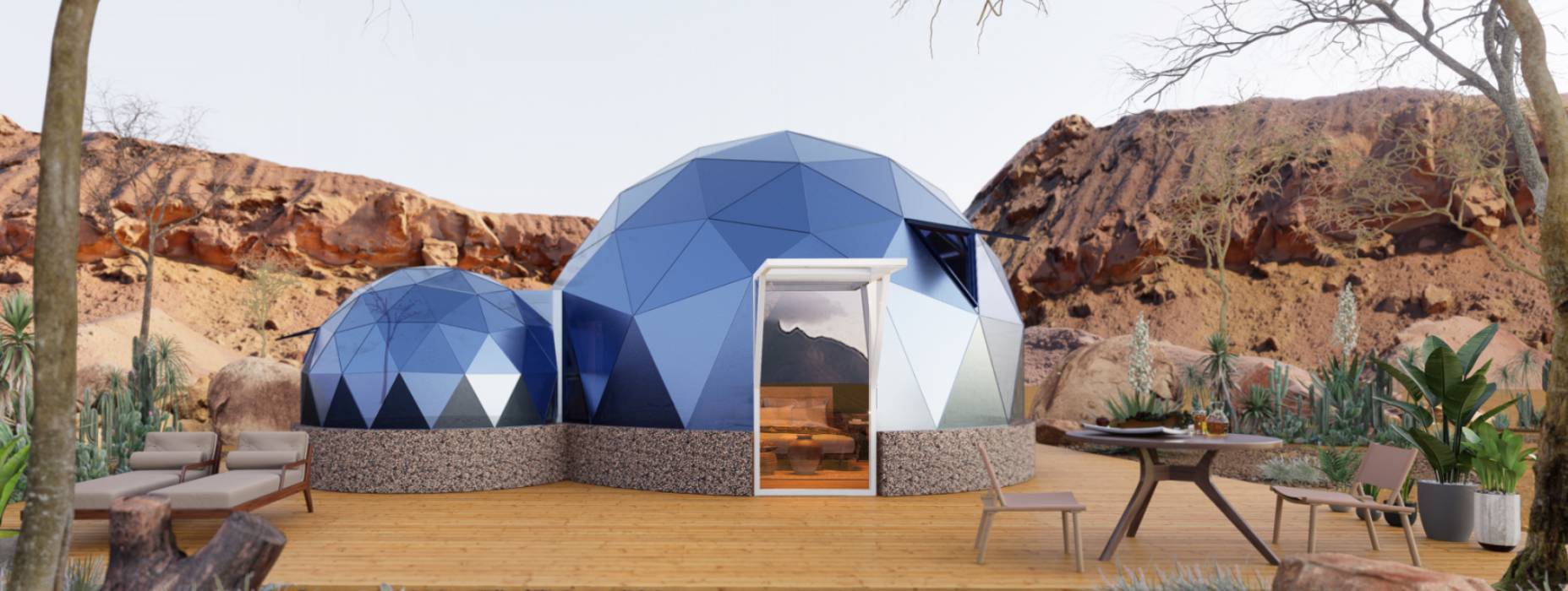 淮阴区球形智能光伏玻璃星空房